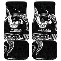 Black Hawaii Ikaika Warrior Car Mats Hawaiian Power