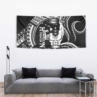 Black Hawaii Ikaika Warrior Tapestry Hawaiian Power LT14 - Polynesian Pride