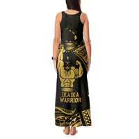 Gold Hawaii Ikaika Warrior Tank Maxi Dress Hawaiian Power LT14 - Polynesian Pride