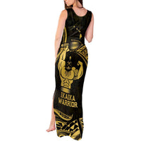 Gold Hawaii Ikaika Warrior Tank Maxi Dress Hawaiian Power LT14 - Polynesian Pride