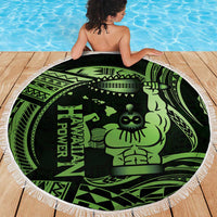 Green Hawaii Ikaika Warrior Beach Blanket Hawaiian Power LT14 - Polynesian Pride