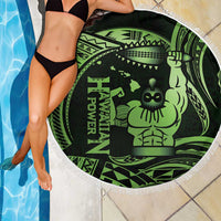 Green Hawaii Ikaika Warrior Beach Blanket Hawaiian Power LT14 - Polynesian Pride