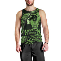 Green Hawaii Ikaika Warrior Men Tank Top Hawaiian Power LT14 - Polynesian Pride