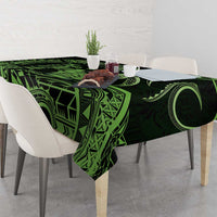 Green Hawaii Ikaika Warrior Tablecloth Hawaiian Power LT14 - Polynesian Pride
