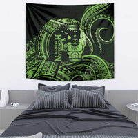 Green Hawaii Ikaika Warrior Tapestry Hawaiian Power LT14 - Polynesian Pride