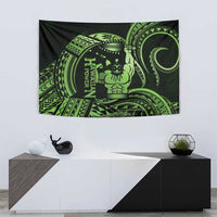 Green Hawaii Ikaika Warrior Tapestry Hawaiian Power LT14 - Polynesian Pride