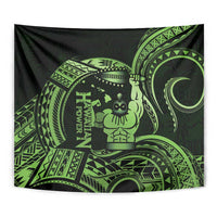 Green Hawaii Ikaika Warrior Tapestry Hawaiian Power LT14 - Polynesian Pride