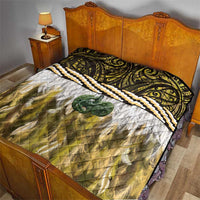 Yellow Traditional Cloak Aotearoa Quilt Maori Paua Shell Korowai Pattern LT14 - Polynesian Pride