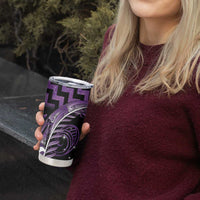 Purple Matariki New Zealand Tumbler Cup Maori Poutama Galaxy Vibes LT14 - Polynesian Pride