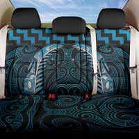 Blue Matariki New Zealand Back Car Seat Cover Maori Poutama Galaxy Vibes LT14 One Size Blue - Polynesian Pride