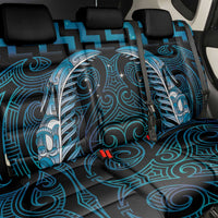 Blue Matariki New Zealand Back Car Seat Cover Maori Poutama Galaxy Vibes LT14 - Polynesian Pride