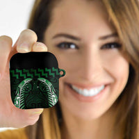 Green Matariki New Zealand AirPods Case Maori Poutama Galaxy Vibes LT14 - Polynesian Pride