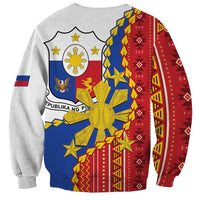 Philippines Independence Day Sweatshirt Pilipinas Sun Stars Igorot Pattern