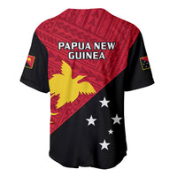 Papua New Guinea Football Baseball Jersey Go PNG Polynesian Pattern Sporty Style LT14 - Polynesian Pride