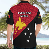 Papua New Guinea Football Hawaiian Shirt Go PNG Polynesian Pattern Sporty Style LT14 - Polynesian Pride