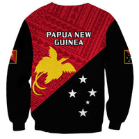 Papua New Guinea Football Sweatshirt Go PNG Polynesian Pattern Sporty Style LT14 - Polynesian Pride