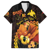 Papua New Guinea Independence Day Family Matching Puletasi and Hawaiian Shirt 50th Anniversary Papua Niu Gini Bird Of Paradise LT14