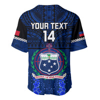 Custom Samoa Rugby Baseball Jersey World Cup 2023 Go Champions Manu Samoa LT14 - Polynesian Pride