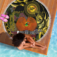 Papua New Guinea 50th Independence Anniversary Beach Blanket Independen Stet bilong Papua Niu Gini LT14 - Polynesian Pride