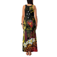 Papua New Guinea 50th Independence Anniversary Family Matching Tank Maxi Dress and Hawaiian Shirt Independen Stet bilong Papua Niu Gini LT14 - Polynesian Pride