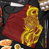 Personalised Tonga High School Apron THS Tongan Ngatu Pattern - Polynesian Pride