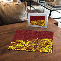 Personalised Tonga High School Puzzle THS Tongan Ngatu Pattern - Polynesian Pride