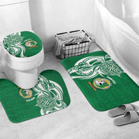 Personalised Liahona - Saineha High School Bathroom Set Tongan Ngatu Pattern - Polynesian Pride