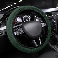 Tonga Takuilau College Steering Wheel Cover Est 1975 Tongan Ngatu Pattern - Polynesian Pride
