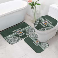 Personalised Tonga Takuilau College Bathroom Set 50th Anniversary Ngatu Kupesi - Polynesian Pride
