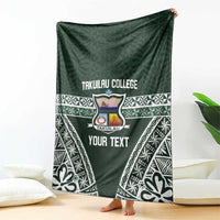 Personalised Tonga Takuilau College Blanket 50th Anniversary Ngatu Kupesi - Polynesian Pride