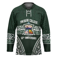 Personalised Tonga Takuilau College Hockey Jersey 50th Anniversary Ngatu Kupesi - Polynesian Pride