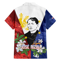 Philippines Rizal Day Family Matching Long Sleeve Bodycon Dress and Hawaiian Shirt Filipino Sampaguita Grunge Style - Polynesian Pride