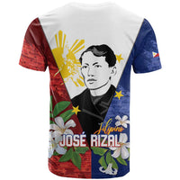 Philippines Rizal Day T Shirt Filipino Sampaguita Grunge Style - Polynesian Pride