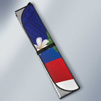 Philippines Rizal Day Auto Sun Shade Filipino Motto Stella Polynesian Pattern - Polynesian Pride