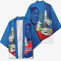 Philippines Rizal Day Kimono Filipino Motto Stella Polynesian Pattern - Polynesian Pride