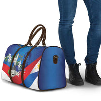 Philippines Rizal Day Travel Bag Filipino Motto Stella Polynesian Pattern - Polynesian Pride