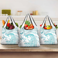 Polynesia Cervical Cancer Awareness Month Grocery Bag Polynesian Women Faith Hope Love!