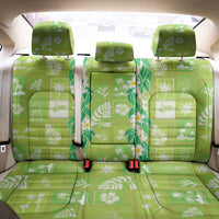 Aloha Hawaii Tuberose Lei Back Car Seat Cover Tropical Vibes Green Color - Polynesian Pride
