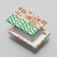 Aloha Hawaii Palaka Tuberose Lei Canvas Wall Art Hawaiian Quilt Seamless Style - Polynesian Pride