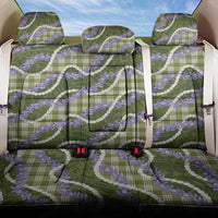 Green Hawaii Palaka Honohono Pikake Back Car Seat Cover Hawaiian Orchid Lei Polynesian Pattern - Polynesian Pride