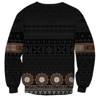 Bula Fiji Dashiki Vintage Fijian Masi Tapa Pattern Sweatshirt LT14 - Polynesian Pride