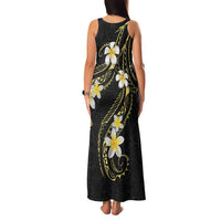 Polynesia Tattoo With Plumeria Family Matching Tank Maxi Dress and Hawaiian Shirt Elegant Vibes LT14 - Polynesian Pride