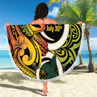 Vanuatu 1980 Beach Blanket Ni-Van Tamtam Sand Drawing Pattern