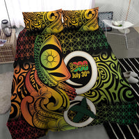 Vanuatu 1980 Bedding Set Ni-Van Tamtam Sand Drawing Pattern LT14 - Polynesian Pride