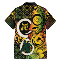 Vanuatu 1980 Hawaiian Shirt Ni-Van Tamtam Sand Drawing Pattern