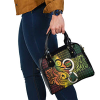 Vanuatu 1980 Shoulder Handbag Ni-Van Tamtam Sand Drawing Pattern LT14 - Polynesian Pride