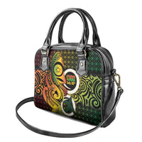 Vanuatu 1980 Shoulder Handbag Ni-Van Tamtam Sand Drawing Pattern LT14 - Polynesian Pride