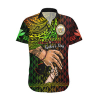 Polynesian Pride Father Day Hawaii Hawaiian Shirt Kanaka Kakau Hauoli La Makuakane LT14 Reggae - Polynesian Pride