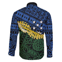 Halo Olaketa Solomon Islands Tapa Pattern Family Matching Long Sleeve Bodycon Dress and Hawaiian Shirt