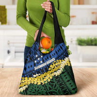 Halo Olaketa Solomon Islands Tapa Pattern Grocery Bag LT14 - Polynesian Pride